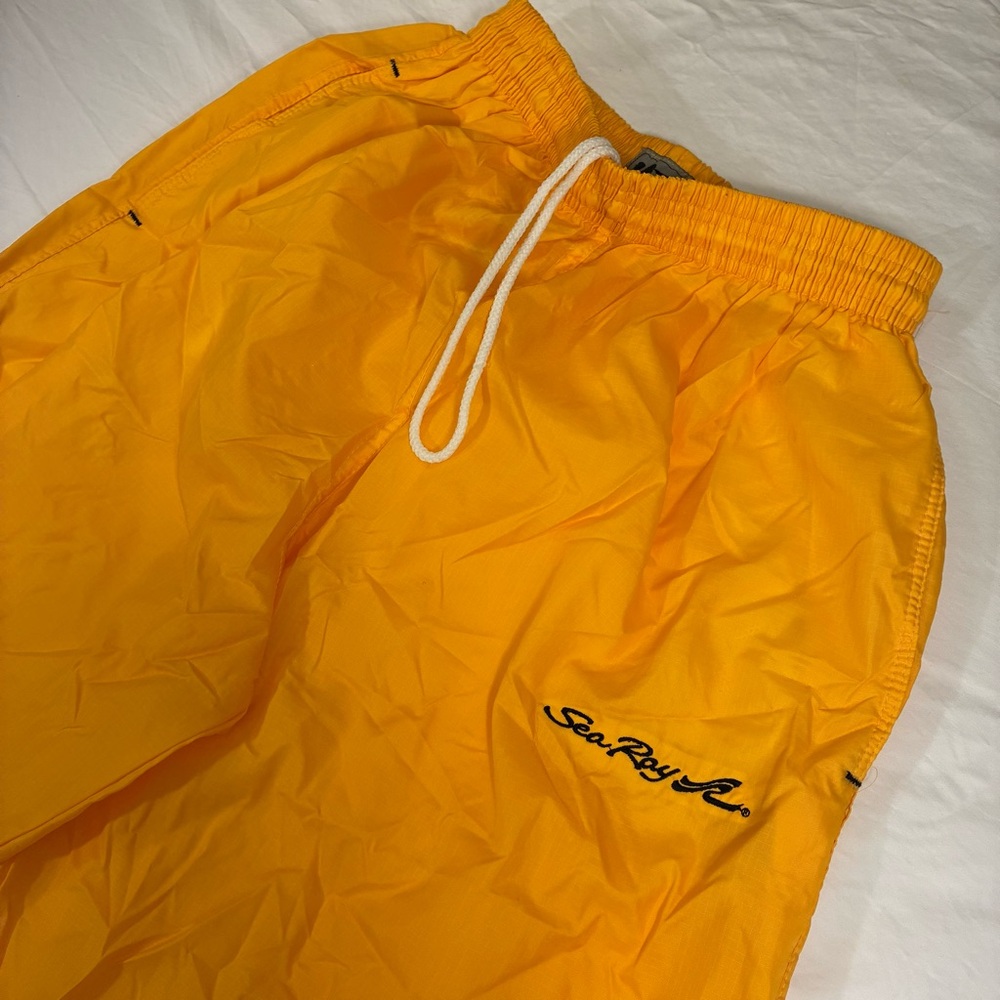 Uzzi Vintage Sea Ray Amphibious Gear yellow nylon swim